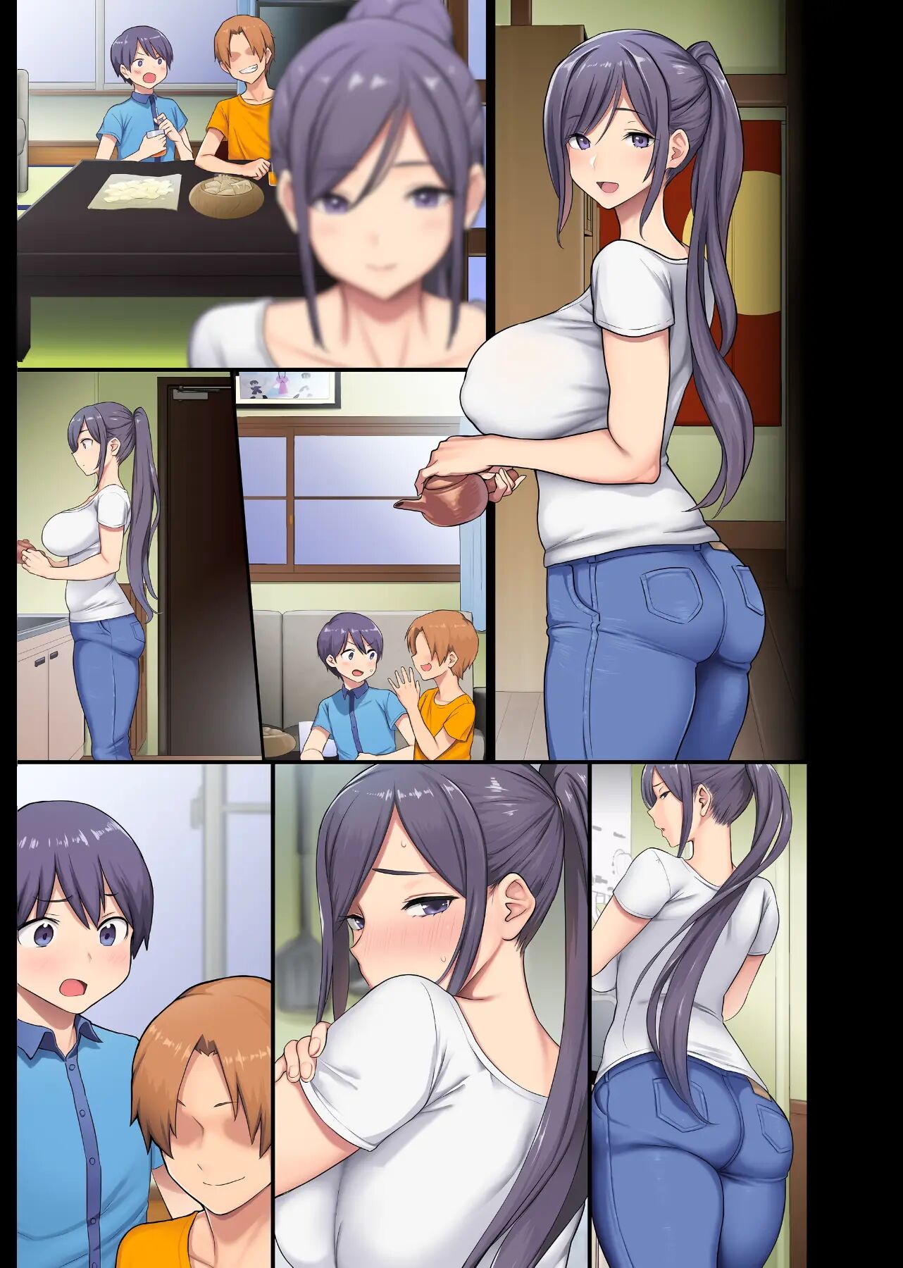 Giant Boobs Widow And Her Son's Very, Very Bad Friend Chapter 1000 Page 43